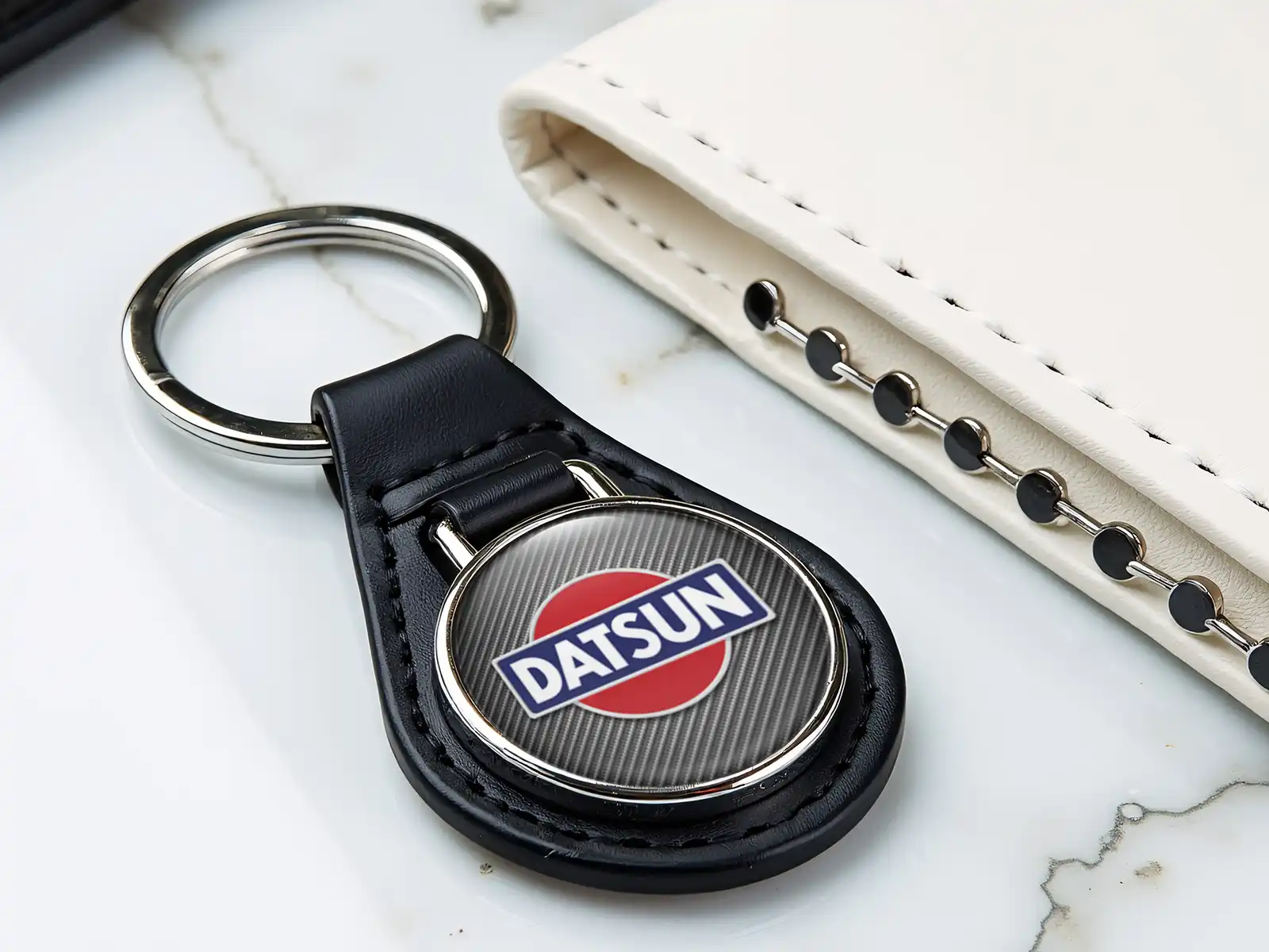 Datsun Portachiavi In Pelle Personalizzato Forza Massimo